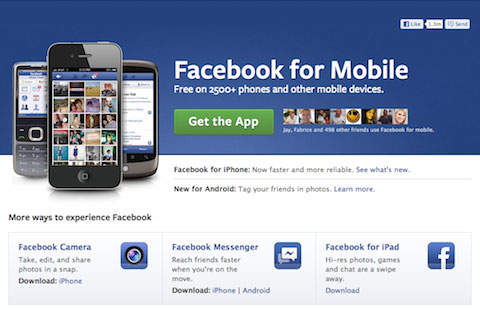 Unlike Google+ Facebook is for Every Phone!